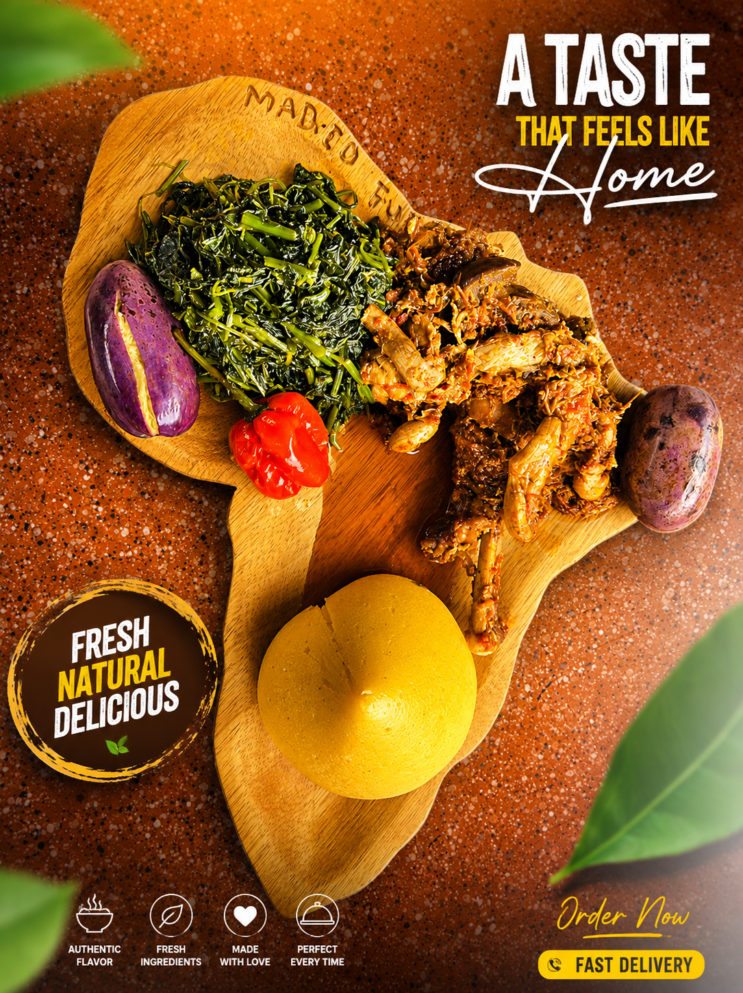 Marco Fufu kitchen
